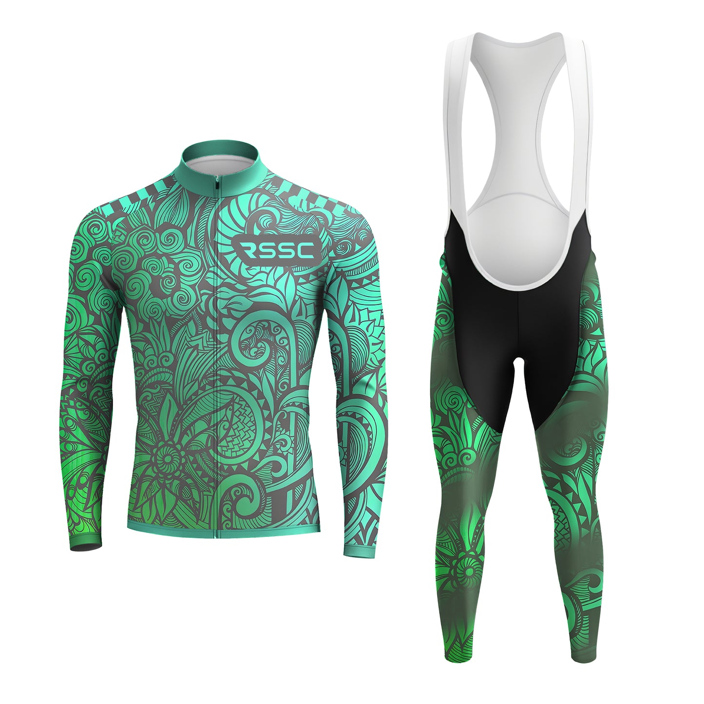 Polynesian Botanical Garden Men's Long Sleeve Cycling Kit