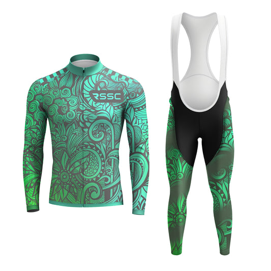 Polynesian Botanical Garden Men's Long Sleeve Cycling Kit