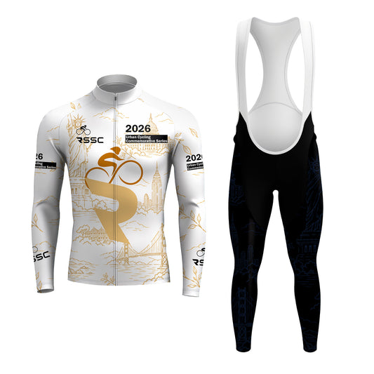 Bone Grab Langarm-Radtrikot für Herren