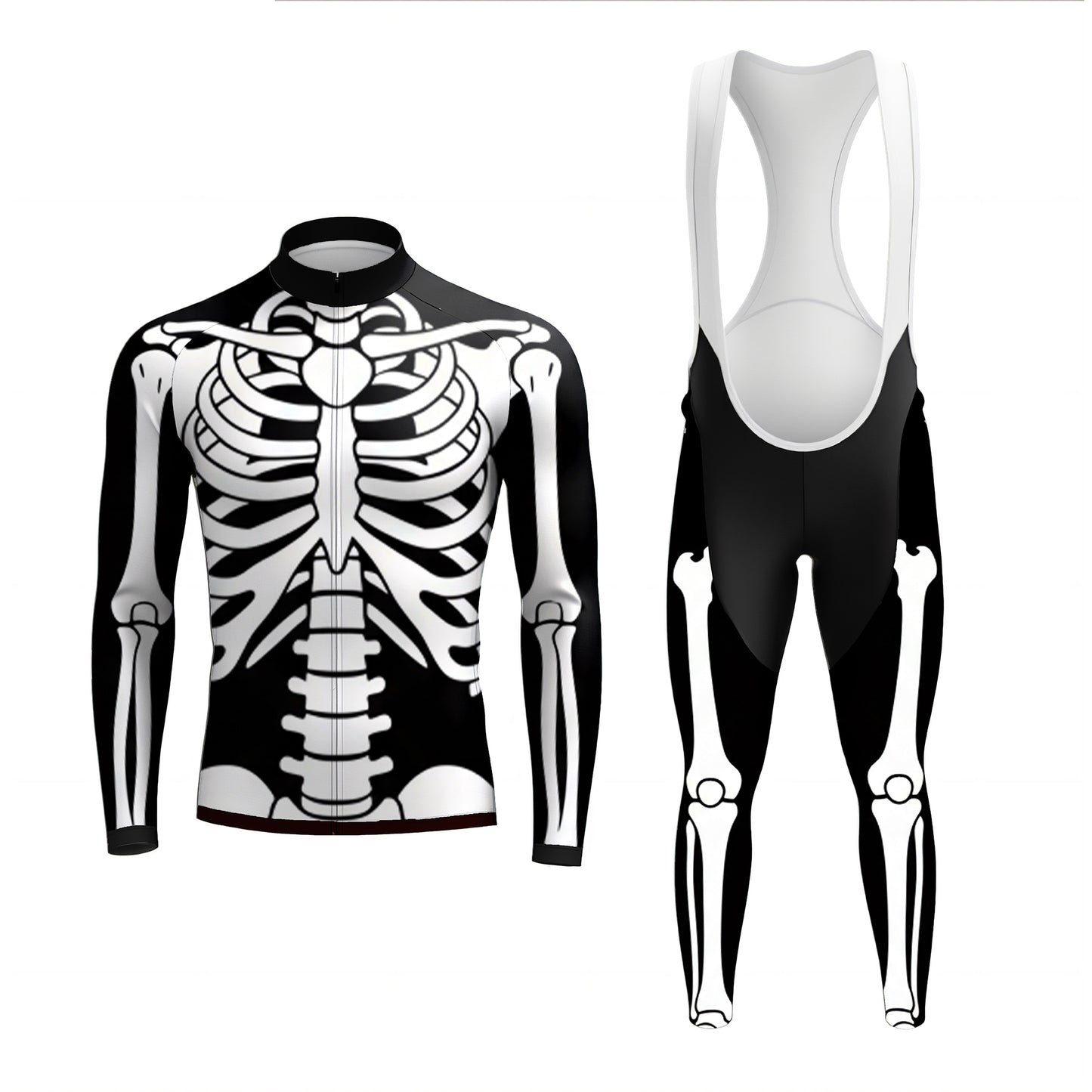Bone Armor  Men's Long Sleeve Cycling Kit
