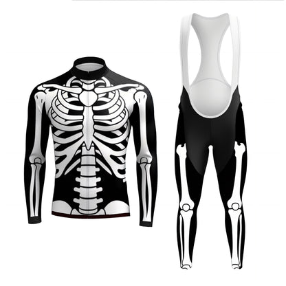 Bone Armor  Men's Long Sleeve Cycling Kit