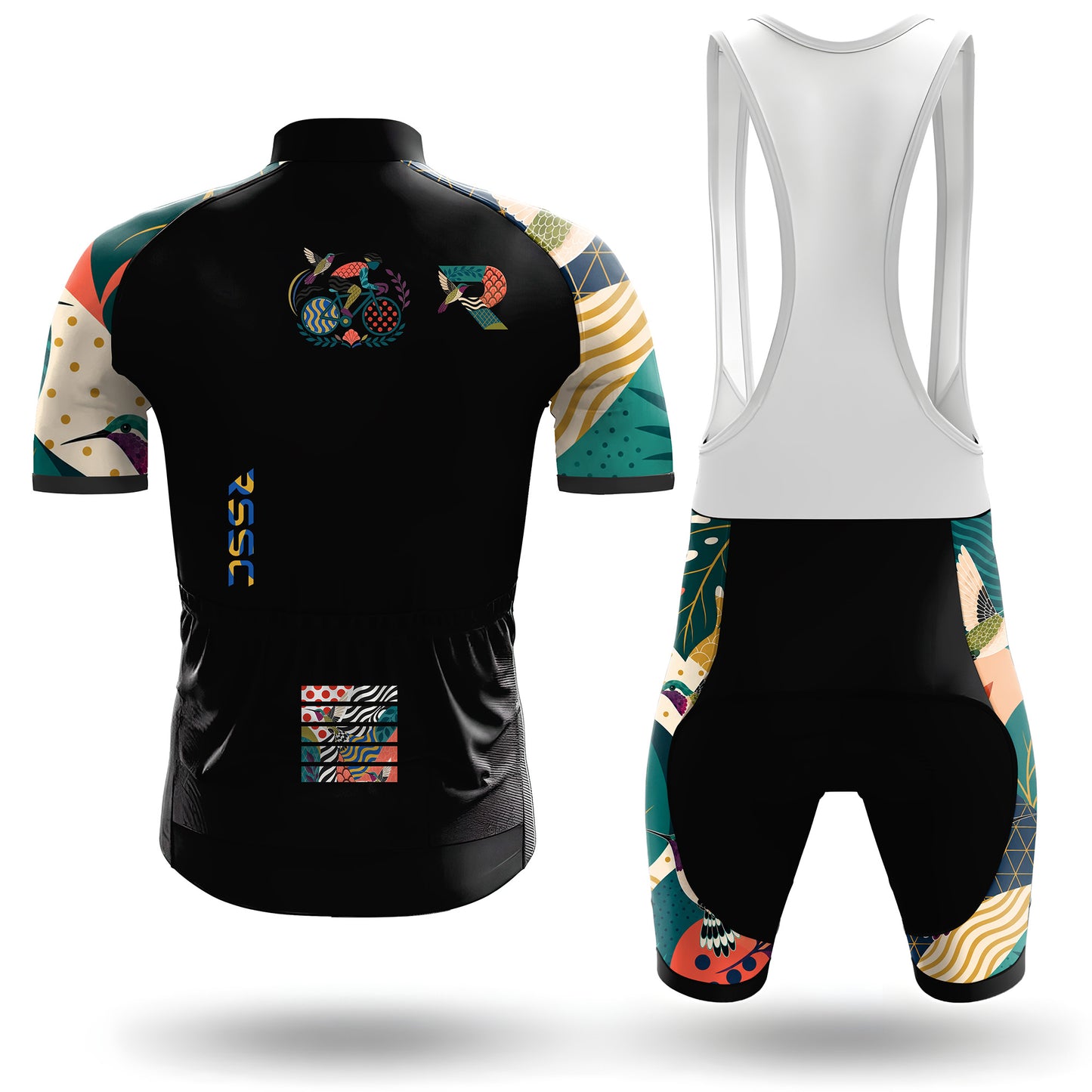 Vivid Flight Men's Short Sleeve Cycling Kit