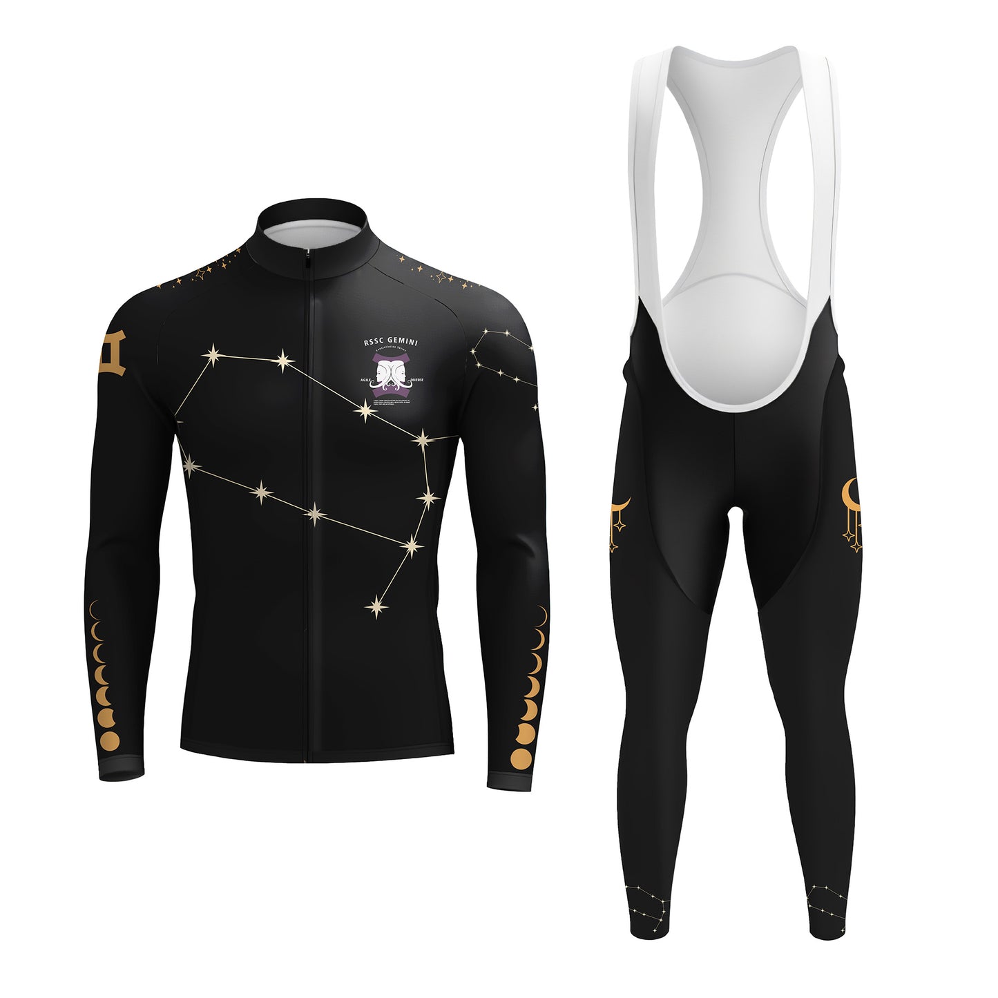 Gemini Men's Long Sleeve Cycling Kit