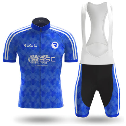 Digital Cobalt Men's Short Sleeve Cycling Kit