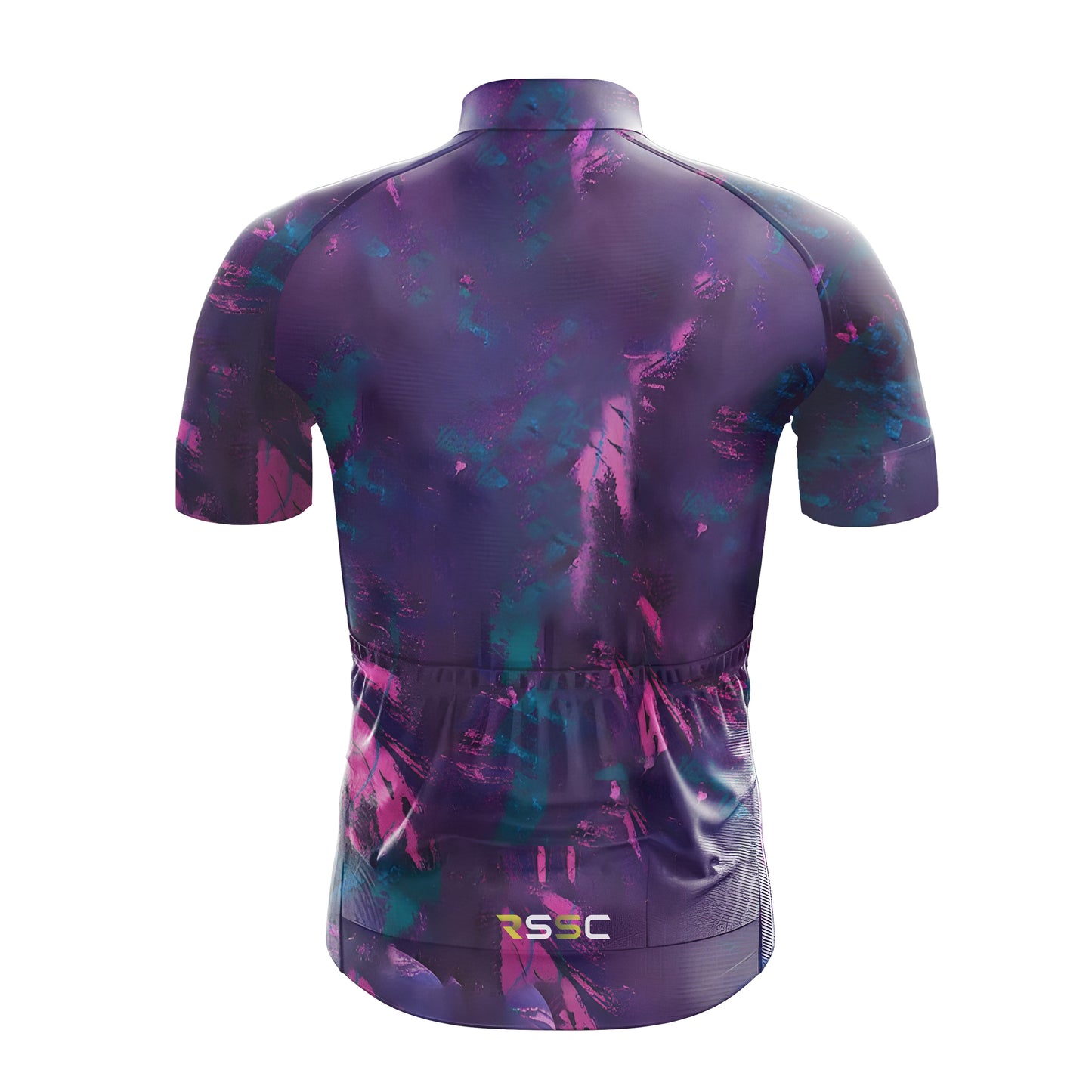 Purple Gradient Men's Cycling Kit