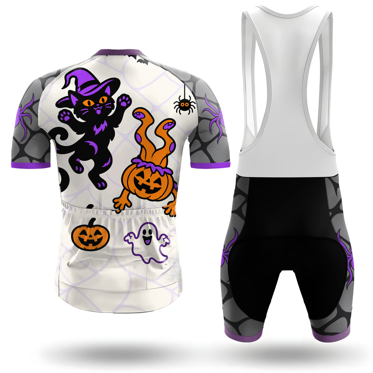 Tenue de cyclisme pour homme à manches courtes « Belgium White »