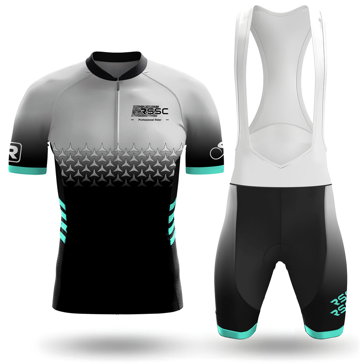 Completo da ciclismo da uomo a maniche corte Silver Flight