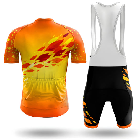 Autumn Leaves Men's Short Sleeve Cycling Kit