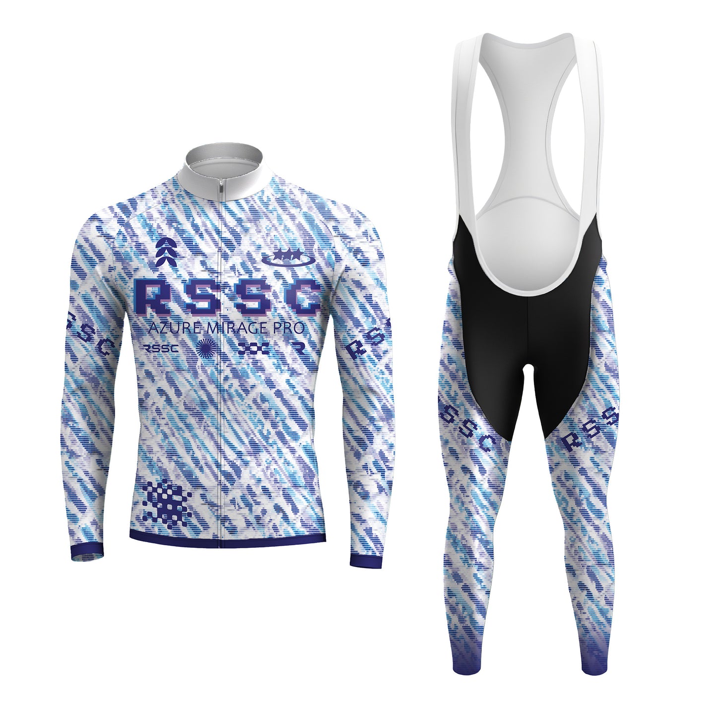 Azure Mirage Pro Men's Long Sleeve Cycling Kit