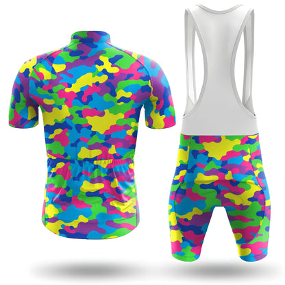 Neon Vanish pro Men's Short Sleeve Cycling Kit