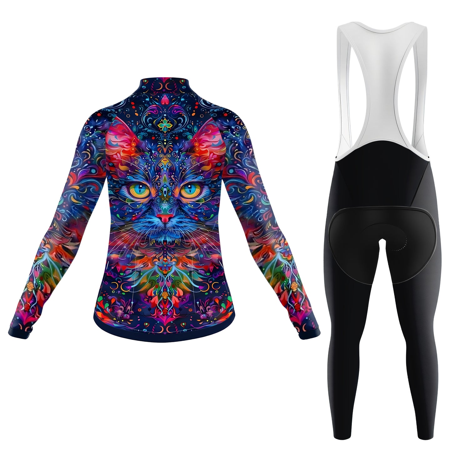 Tech Cat Women's Long Sleeve Cycling Kit