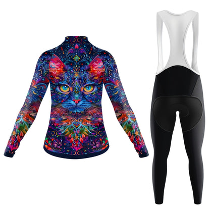 Tech Cat Women's Long Sleeve Cycling Kit