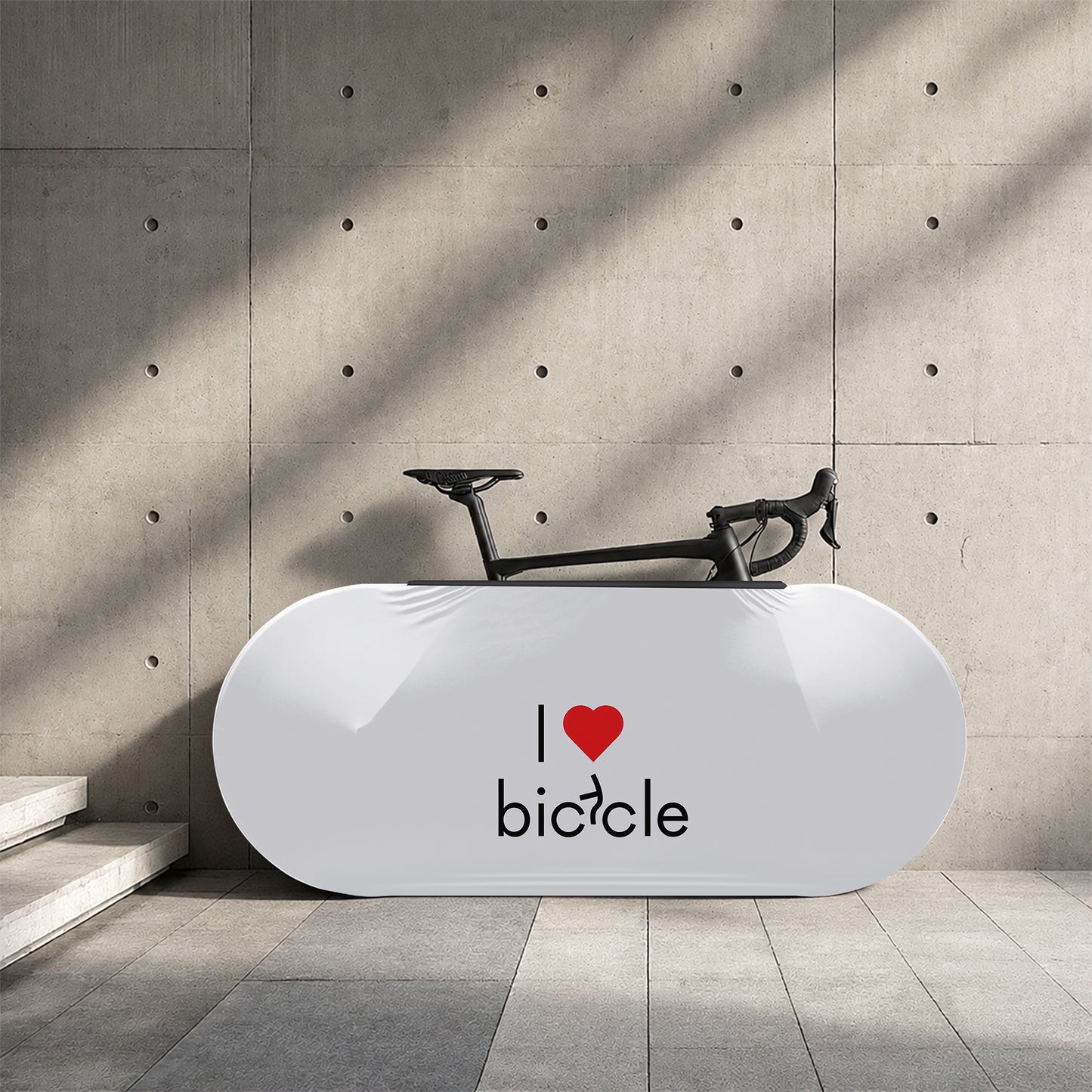 I Love Bicycle Title Bicycle Wheels Cover