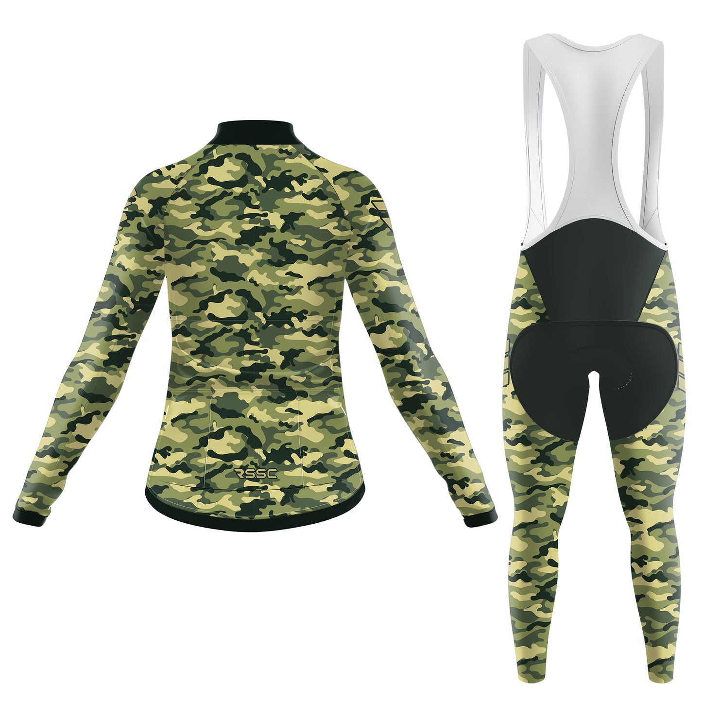 Olive Terrain Women's Long Sleeve Cycling Kit