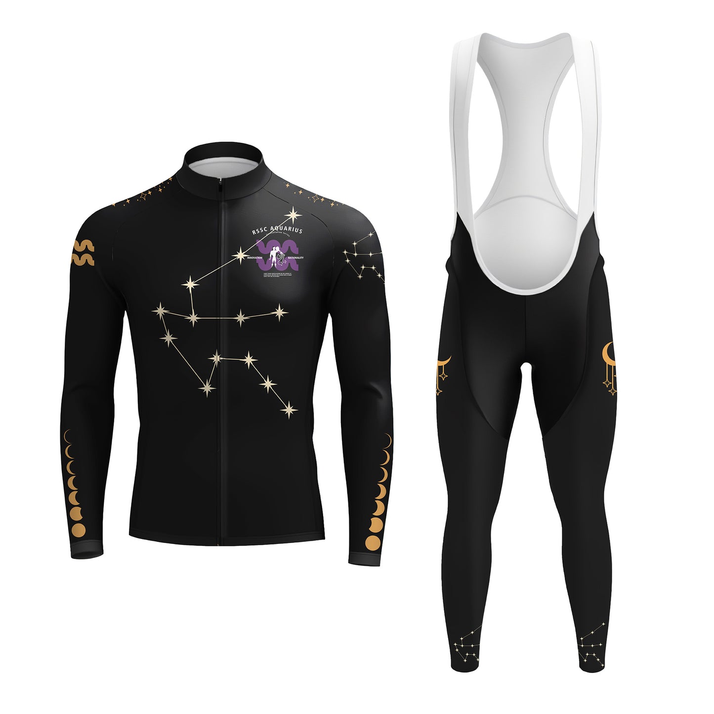 Aquarius Men's Long Sleeve Cycling Kit
