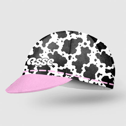 Pink Cow Cycling Cap