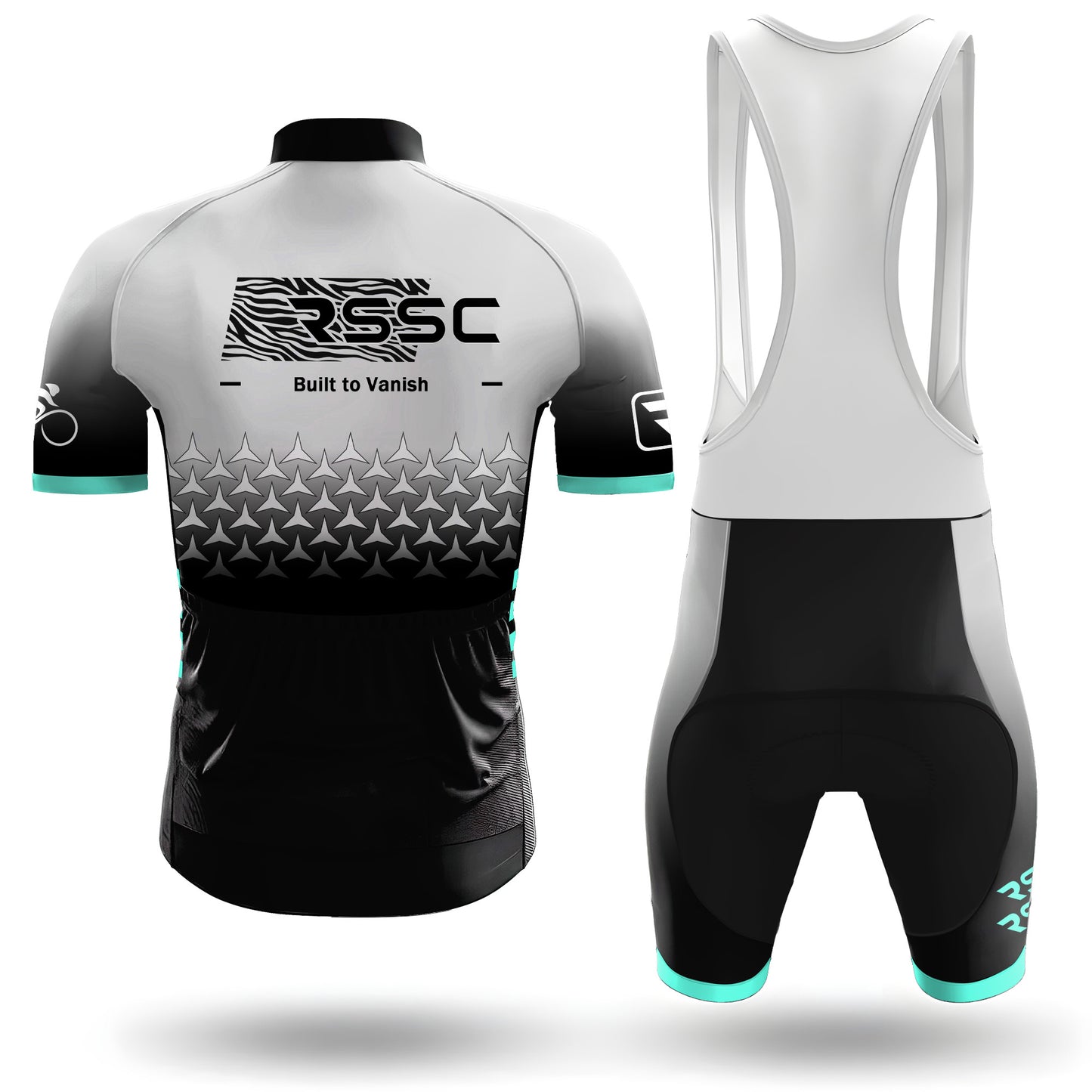Silver Flight Men's Short Sleeve Cycling Kit