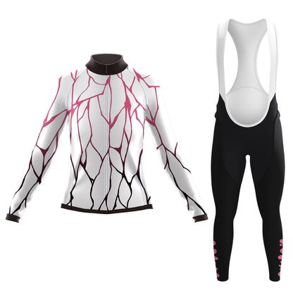 Shimmer Crack Women's Long Sleeve Cycling Kit