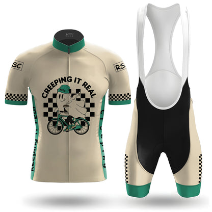CREEPING IT REAL Men's Short Sleeve Cycling Kit