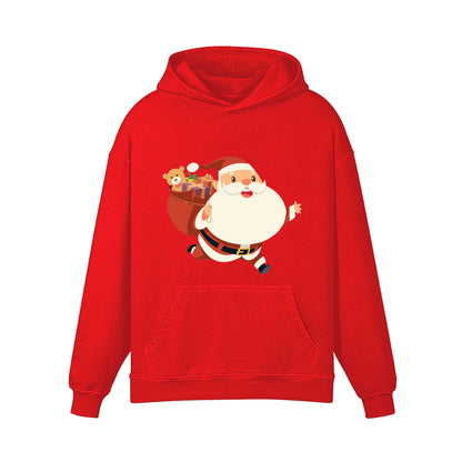 Santa Claus Delivering Gifts Hoodie