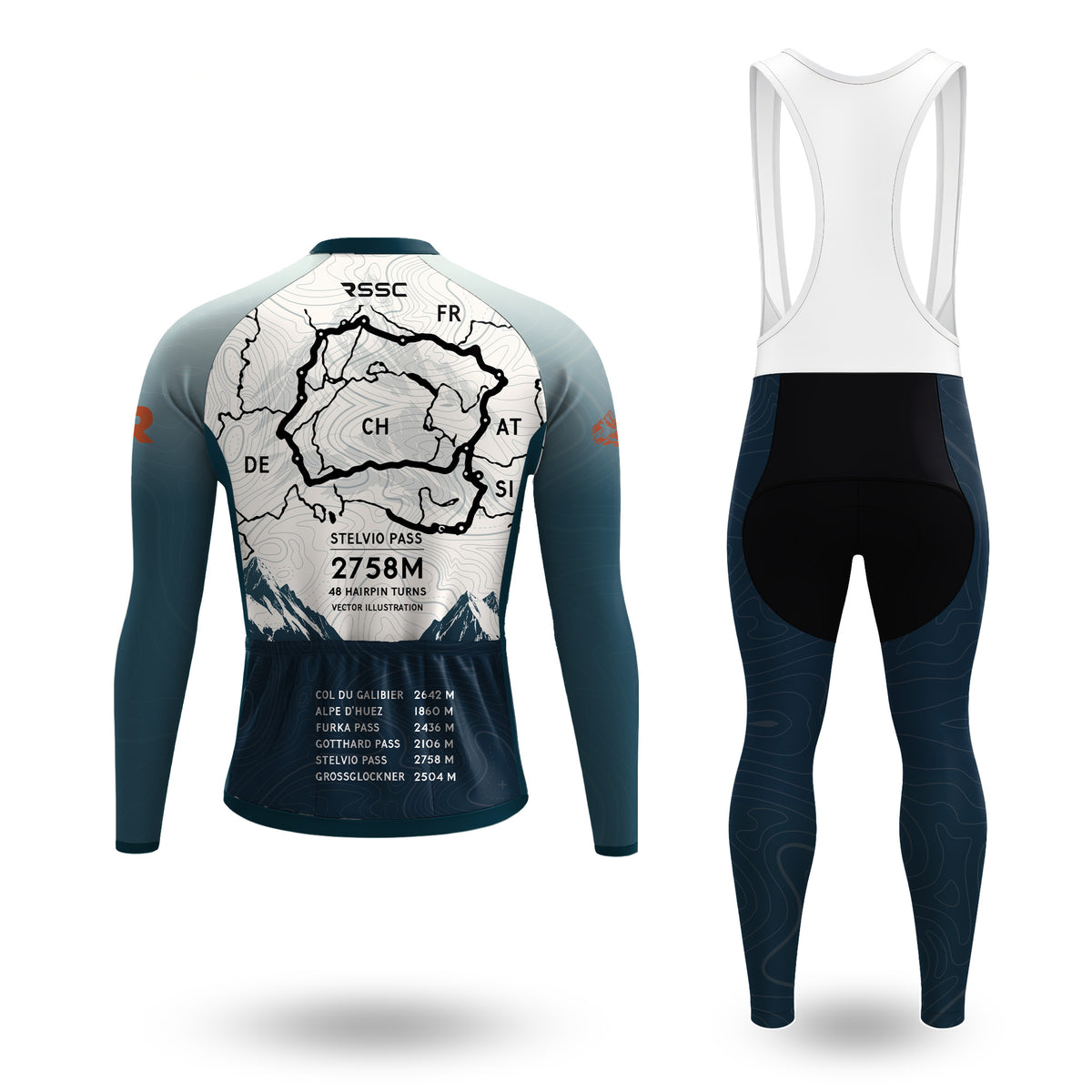 Alpine Loop Men's Long Sleeve Cycling Kit
