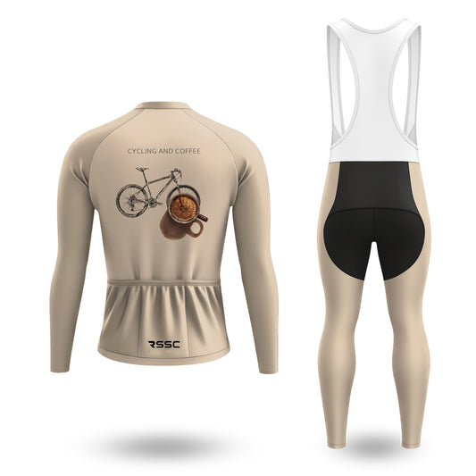 Cycling And Coffee Men's Long Sleeve Cycling Kit
