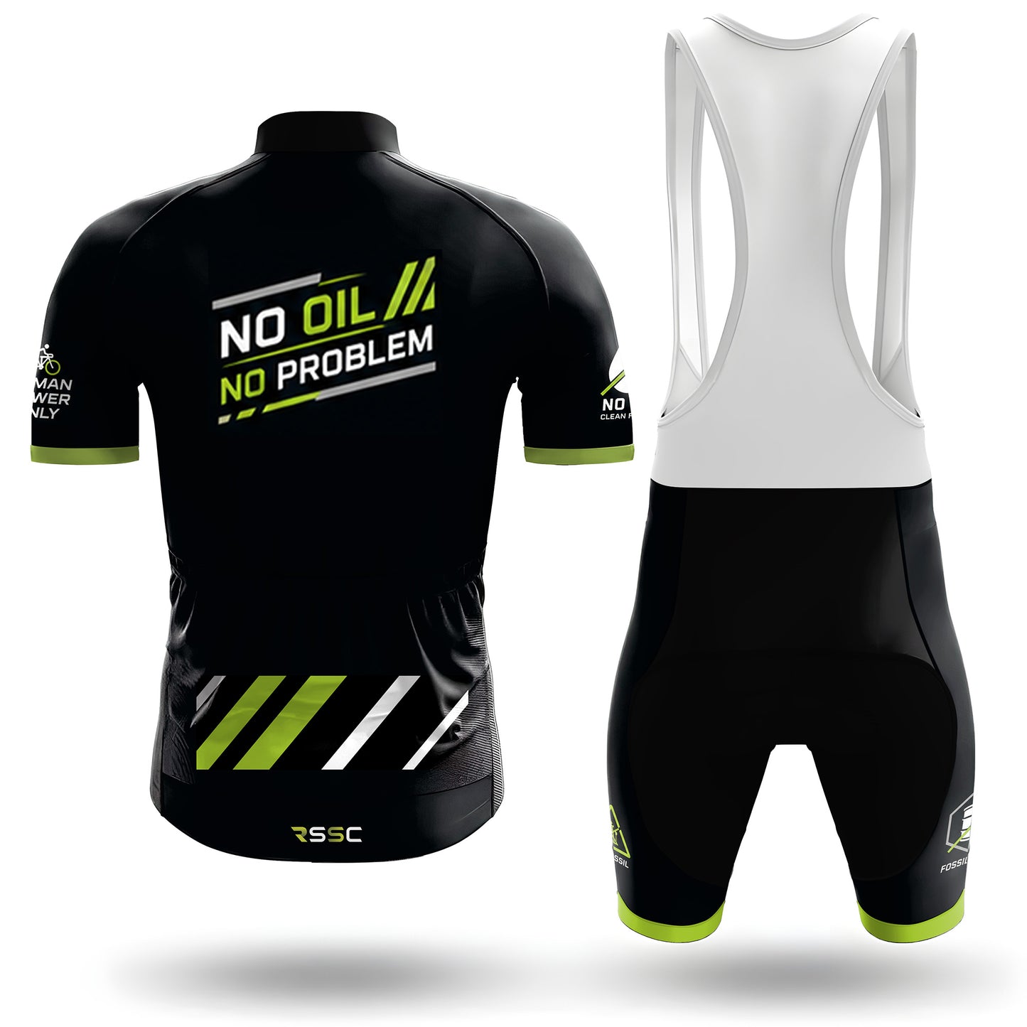 Zero Oil Men's Short Sleeve Cycling Kit