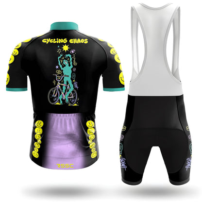 CYCLIST CHAOS Men's Short Sleeve Cycling Kit