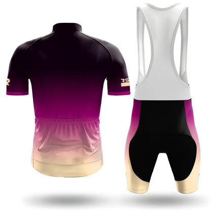 Amethyst Fade Men's Short Sleeve Cycling Kit