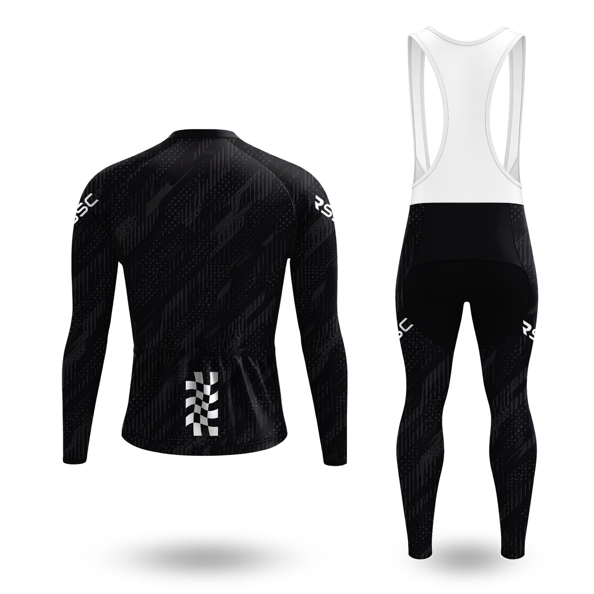 Carbon Trace Men's Long Sleeve Cycling Kit