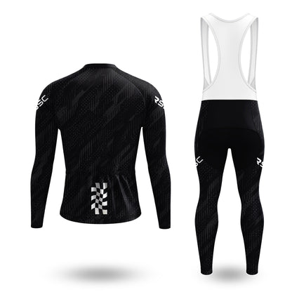 Carbon Trace Men's Long Sleeve Cycling Kit