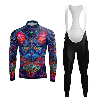Tech Cat Men's Long Sleeve Cycling Kit