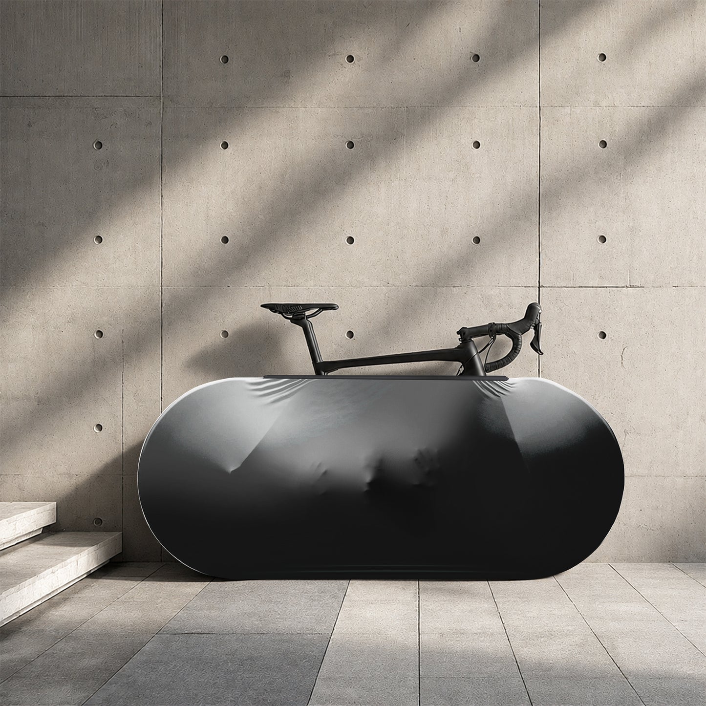 Ghost Black Bicycle Wheels Cover