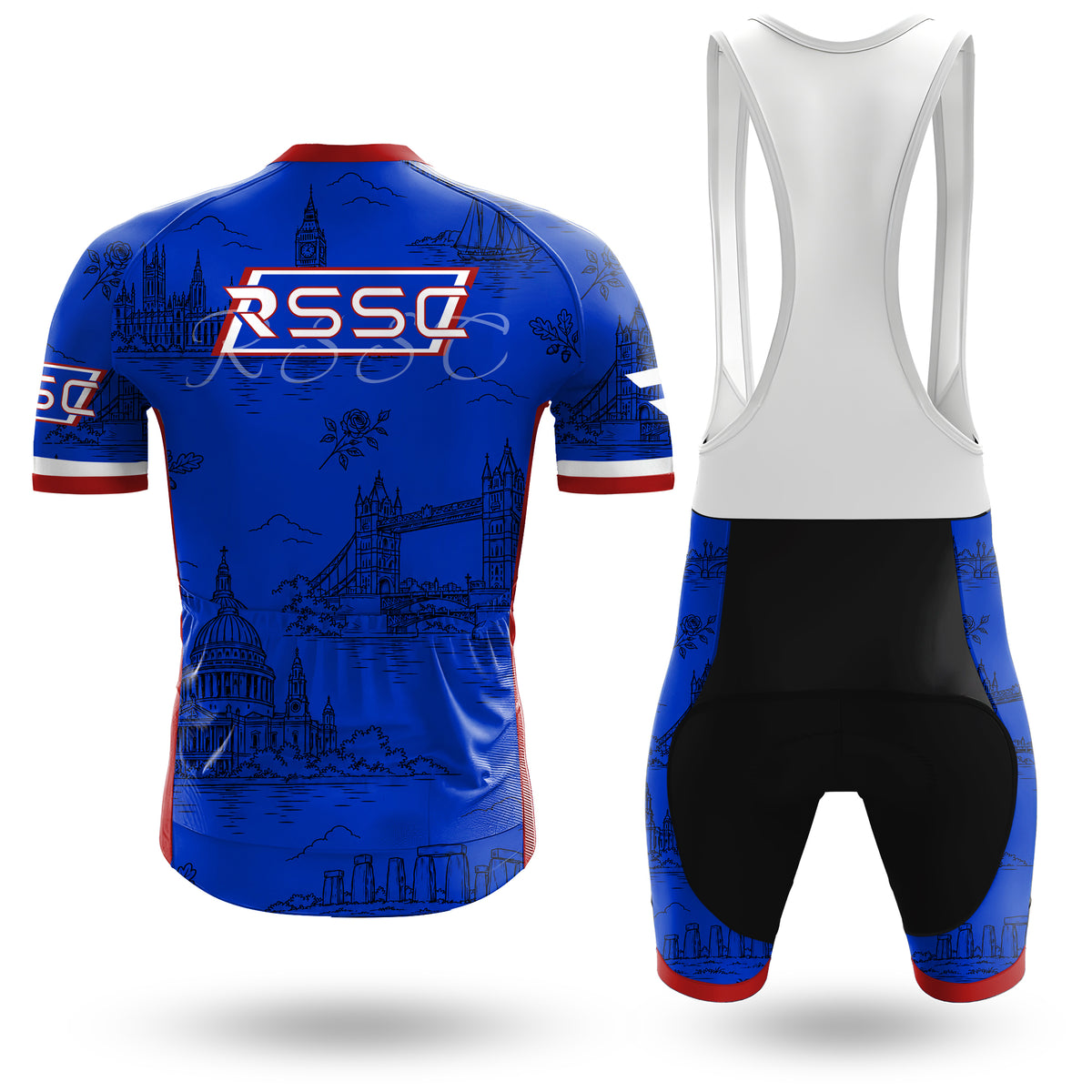 Tenue de cyclisme à manches courtes Golden Airds pour homme