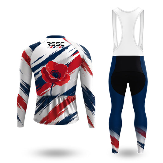 Poppy Rush Men's Long Sleeve Cycling Kit