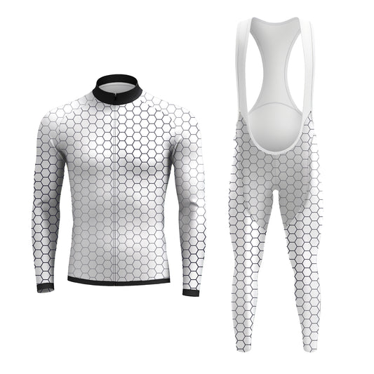Hexagon Men's Long Sleeve Cycling Kit