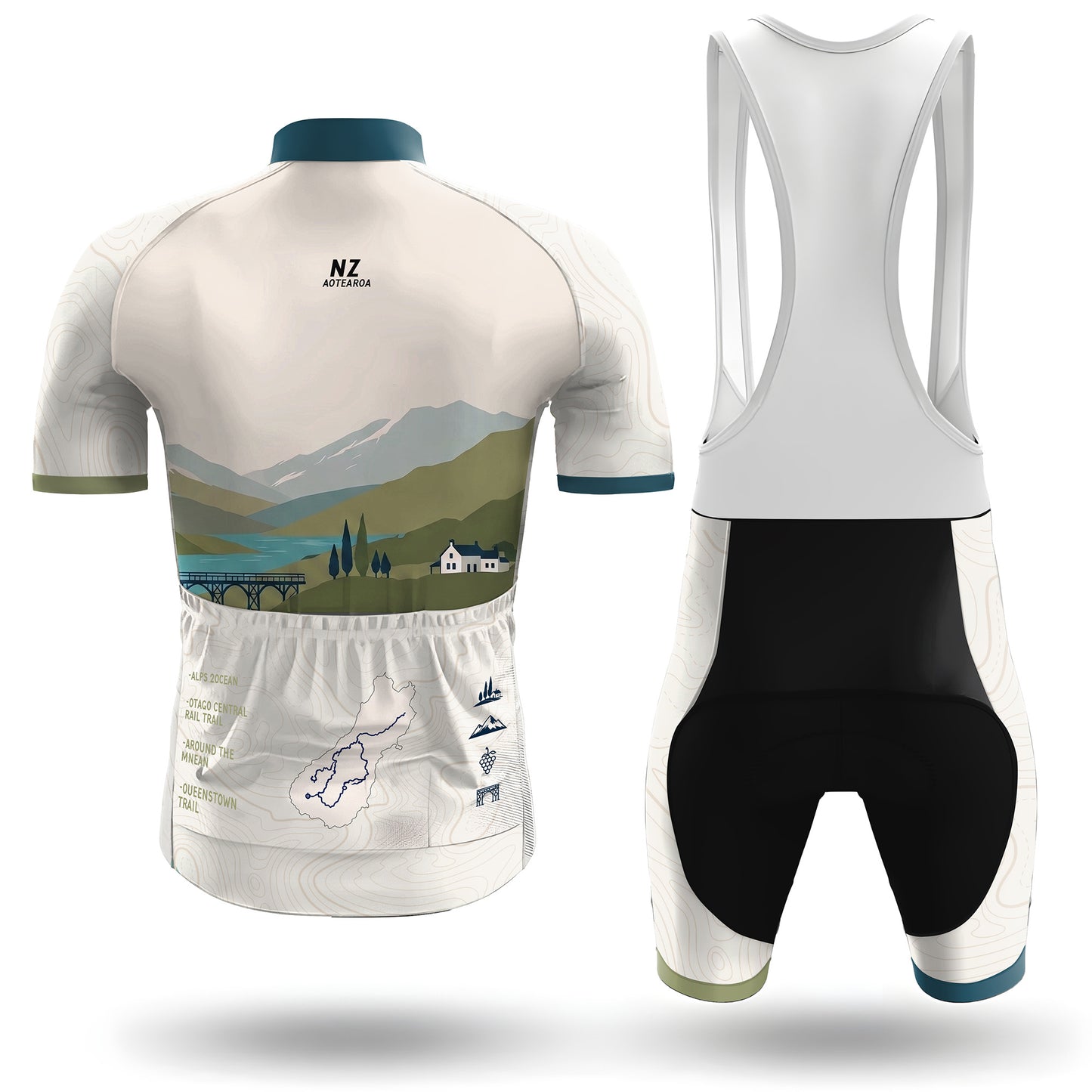 Ensemble de cyclisme pour homme 100% Emotion 