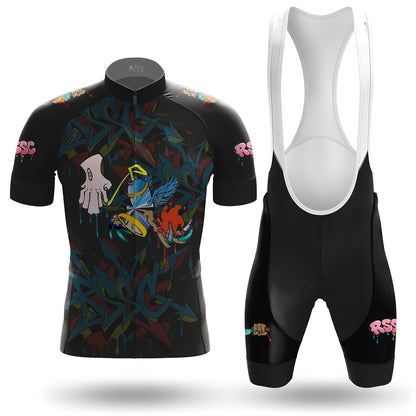 RSS Urban Graffiti Edge Men's Short Sleeve Cycling Kit