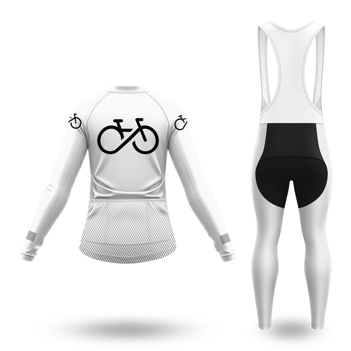 Conjunto de ciclismo de manga larga Bike Forever para mujer
