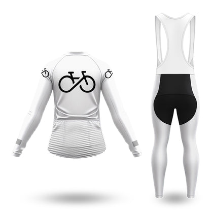 Conjunto de ciclismo de manga larga Bike Forever para mujer