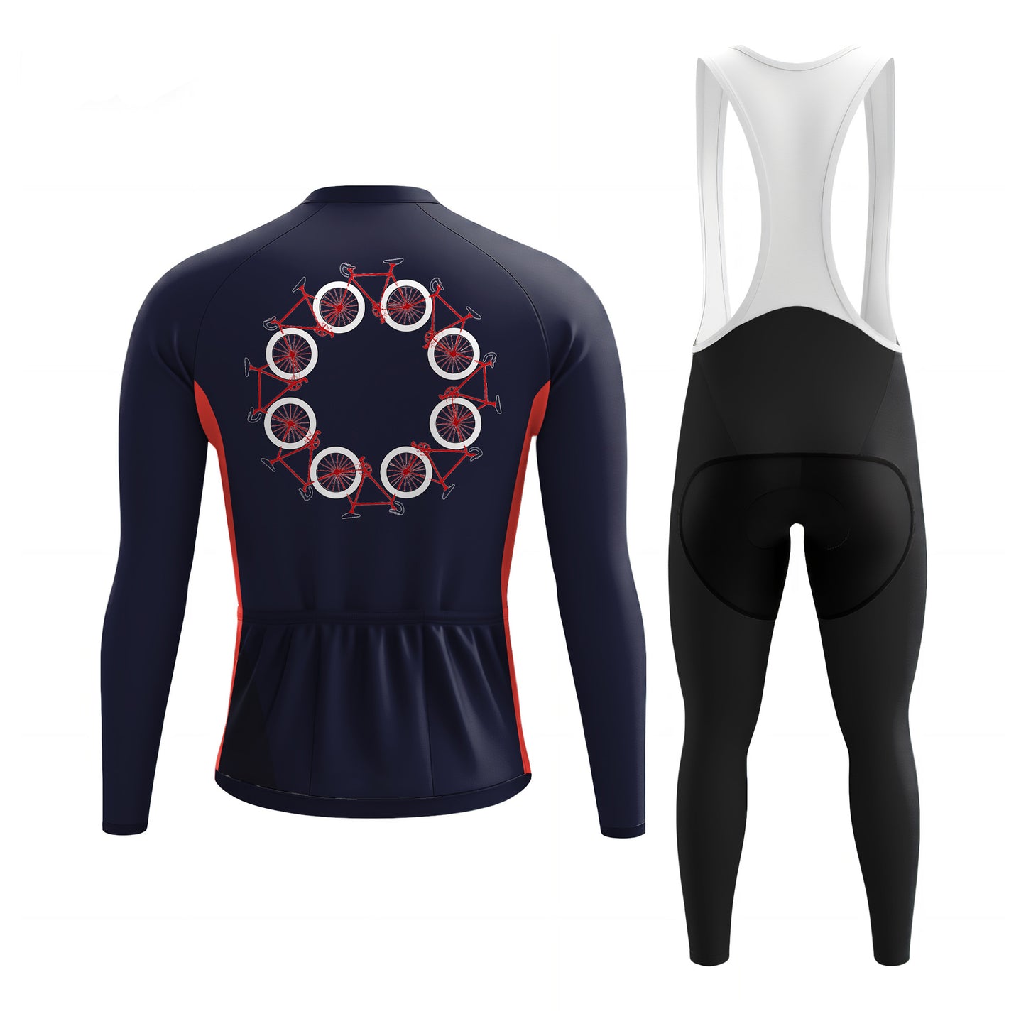 Cycling Cycle Men's Long Sleeve Cycling Kit