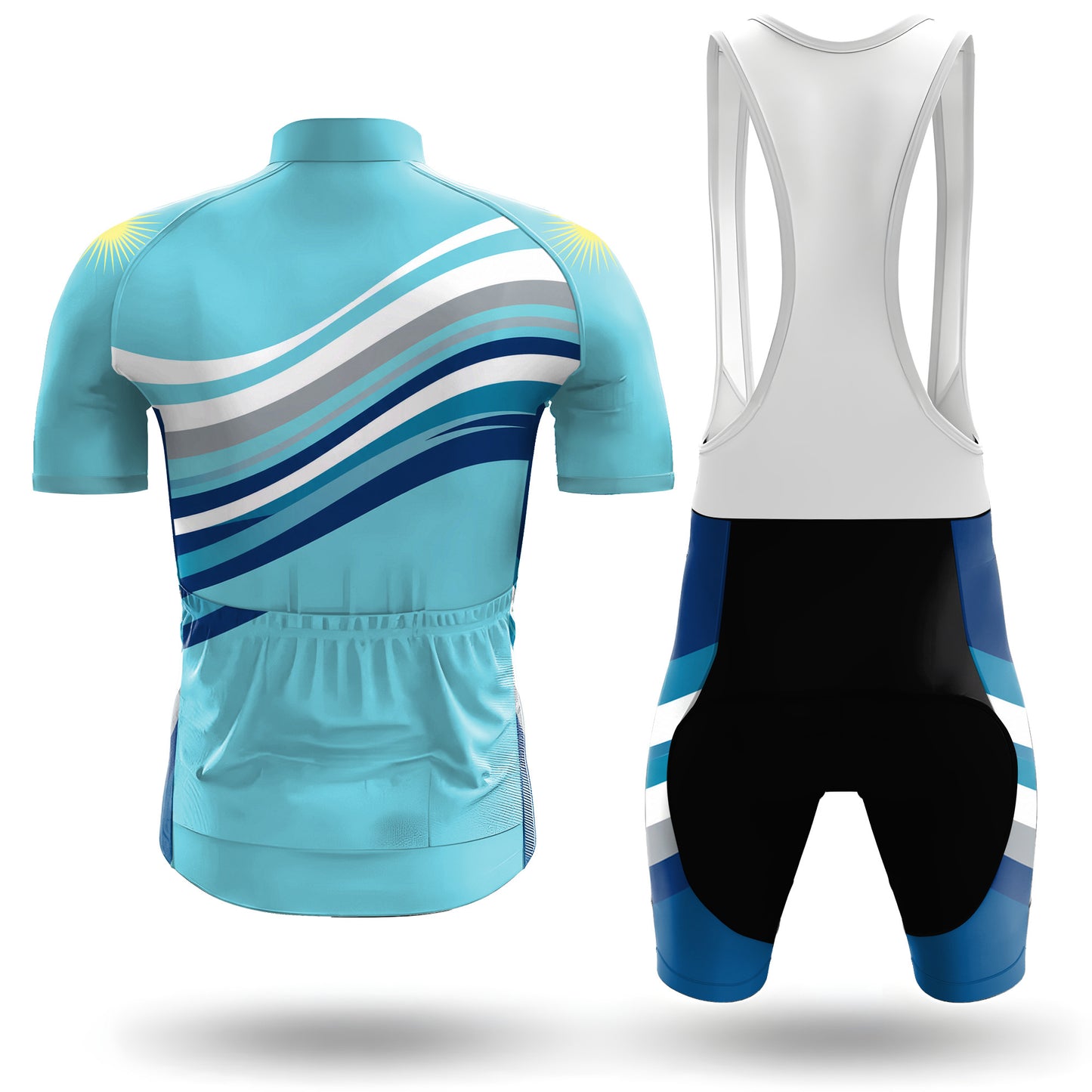 Azure Drift Men's Short Sleeve Cycling Kit