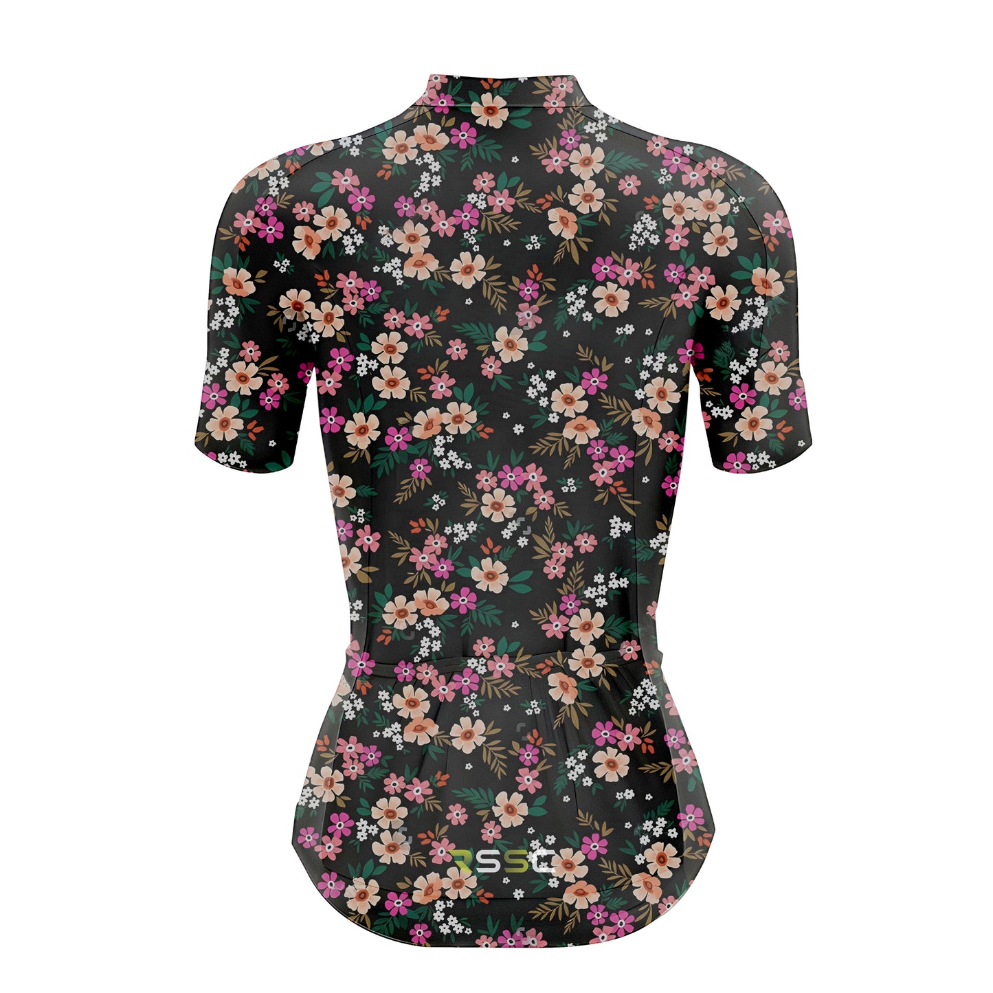 Small Colorful Flowers Women's Short Sleeve Cycling Kit