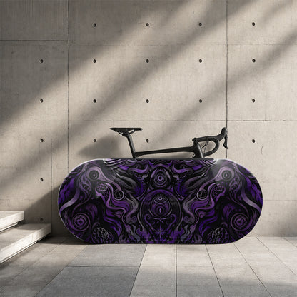 Purple Heresy Bicycle Wheels Cover