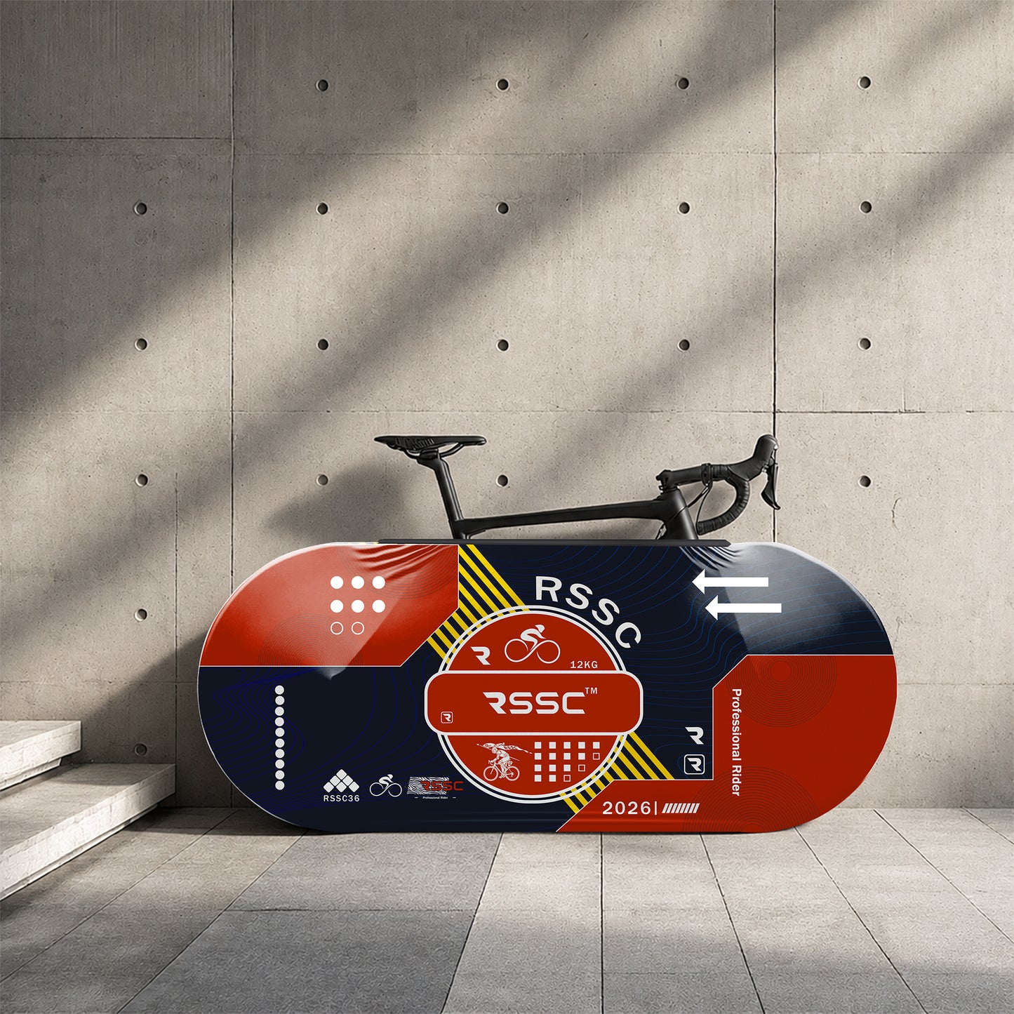 Rider Badge Bicycle Wheels Cover