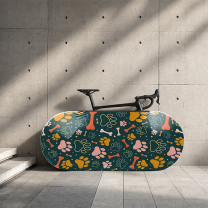 Dog Lover Bicycle Wheels Cover