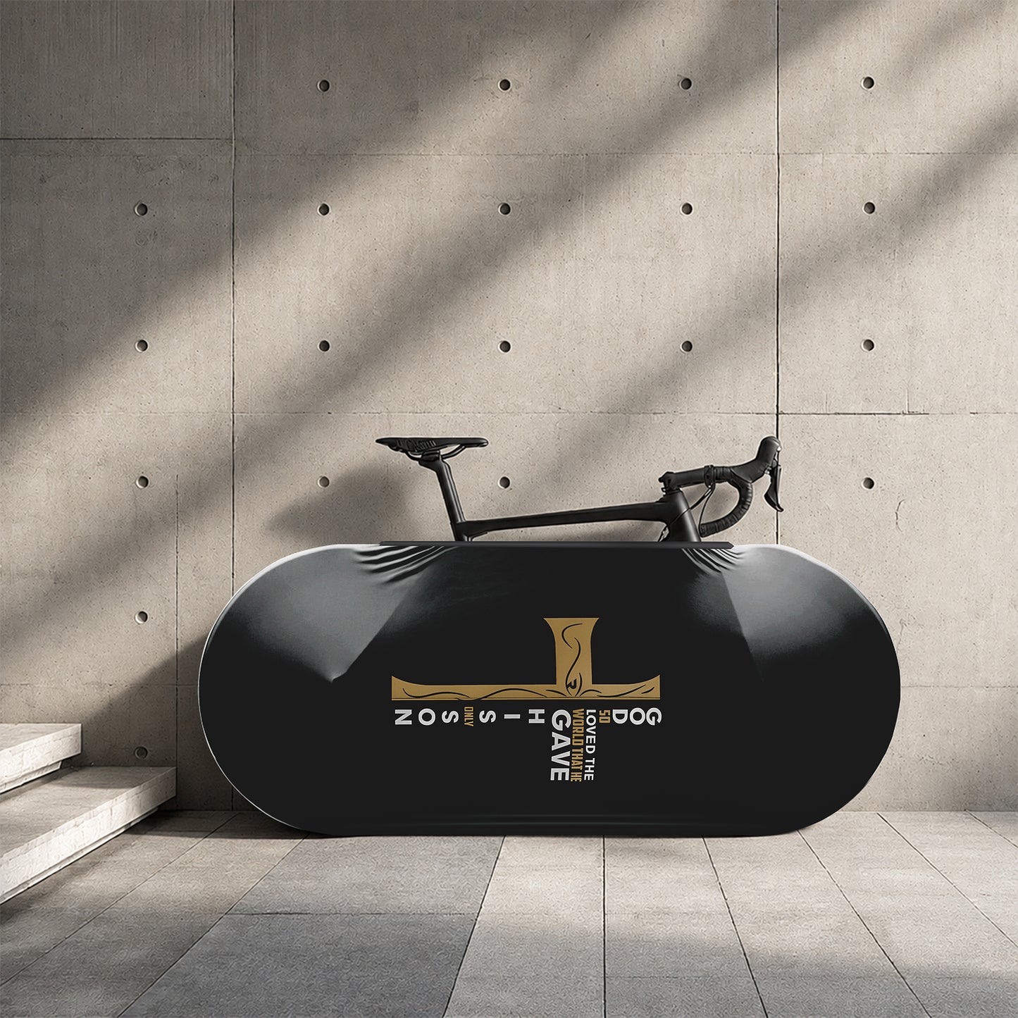 Christian Cross Bible Bicycle Wheels Cover