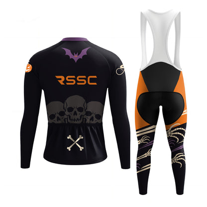 Bone Grab Langarm-Radtrikot für Herren