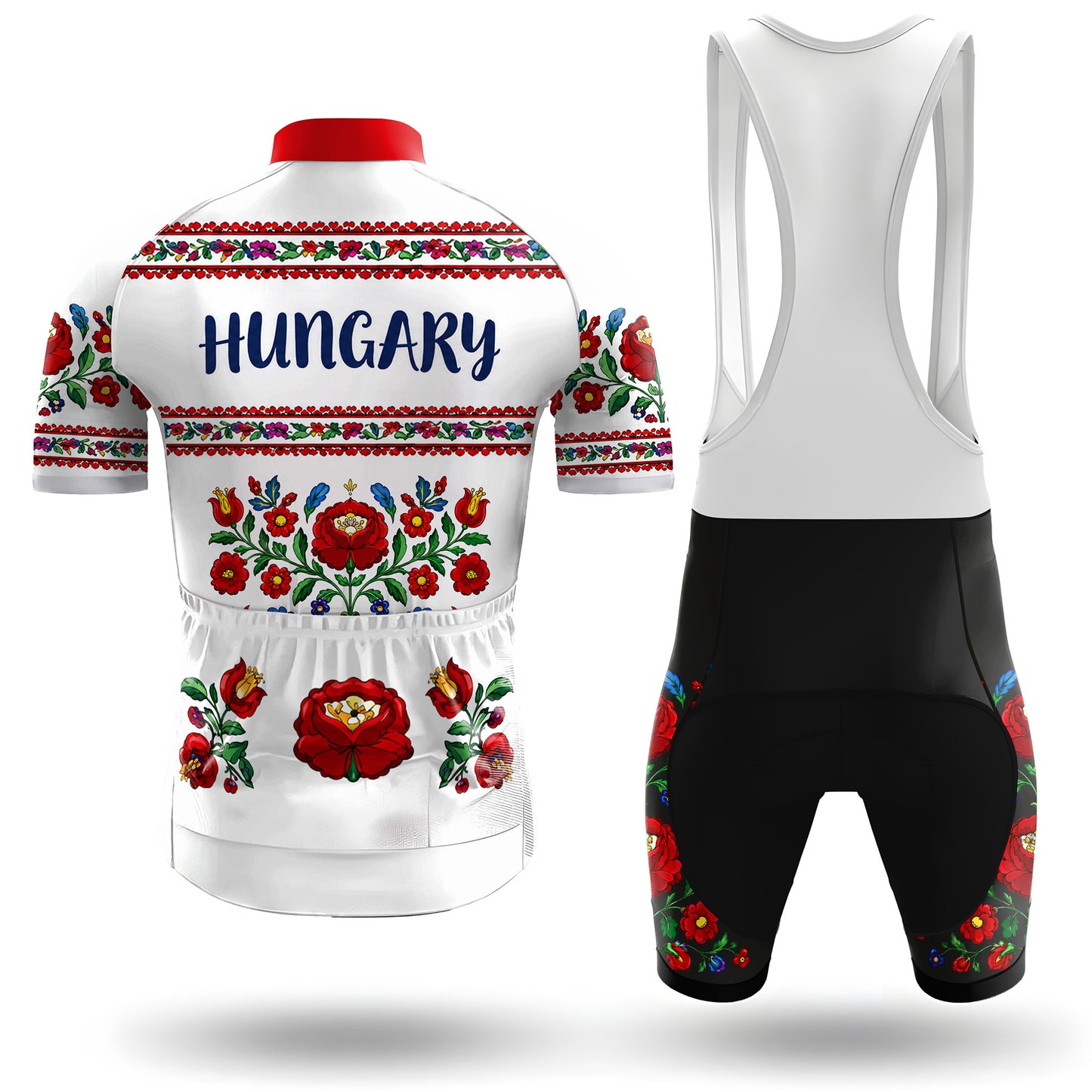 hungary Men's Short Sleeve Cycling Kit
