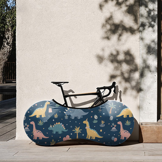 Dinosaur Pattern Bicycle Wheels Cover